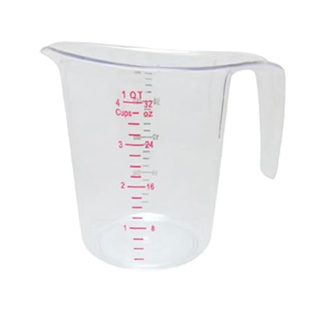 WINCO 1 qt Measuring Cup PMCP-100